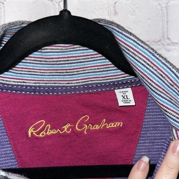 Robert Graham Classic Fit Sweater Size XL - Picture 3 of 8